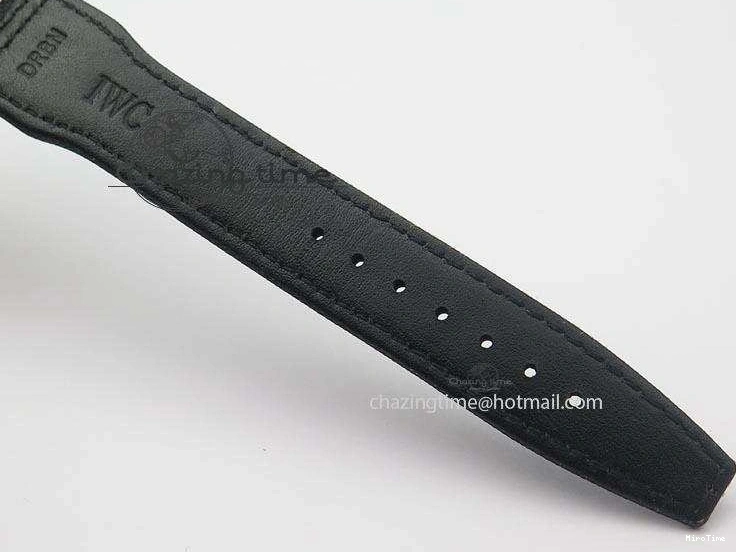 MIROTIME 0412 EasyCare Pilot Chrono IW388001 Real Ceramic ZF 1:1 Best Edition On Black Nylon Strap A 7279